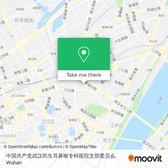 中国共产党武汉民生耳鼻喉专科医院支部委员会 map