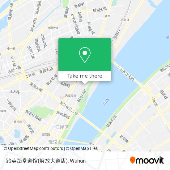跆英跆拳道馆(解放大道店) map