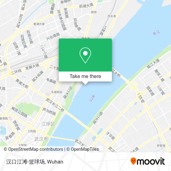 汉口江滩-篮球场 map