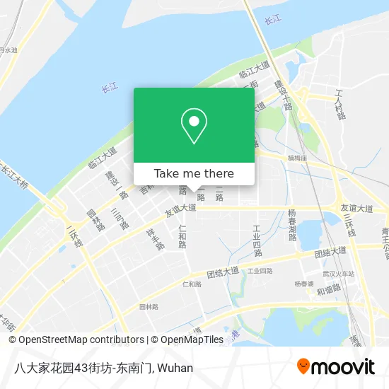 八大家花园43街坊-东南门 map