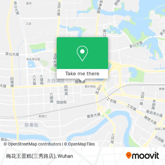 梅花王蛋糕(三秀路店) map