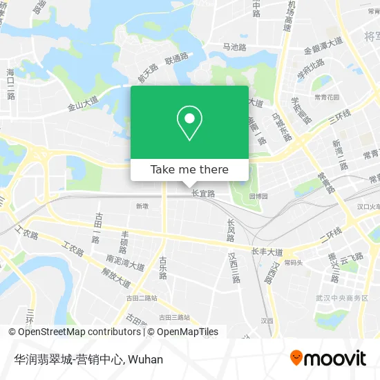 华润翡翠城-营销中心 map