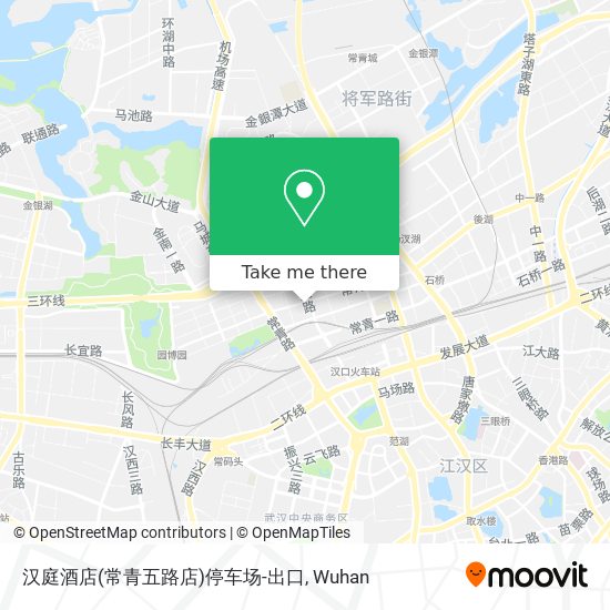 汉庭酒店(常青五路店)停车场-出口 map