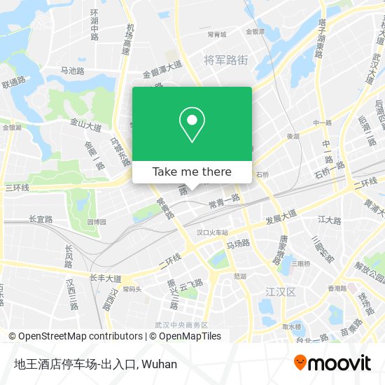 地王酒店停车场-出入口 map