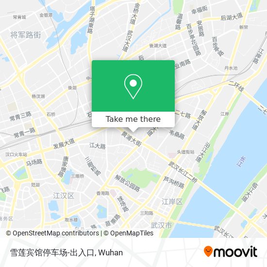 雪莲宾馆停车场-出入口 map