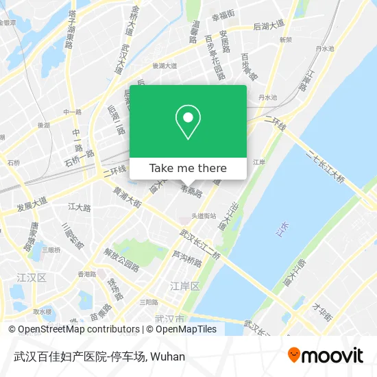 武汉百佳妇产医院-停车场 map