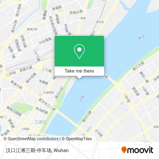 汉口江滩三期-停车场 map