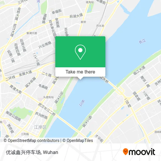 优诚鑫兴停车场 map