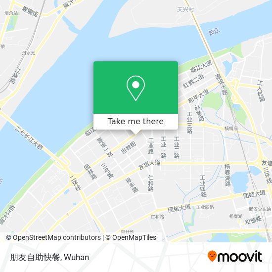 朋友自助快餐 map