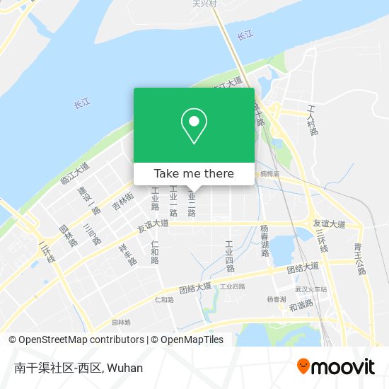 南干渠社区-西区 map