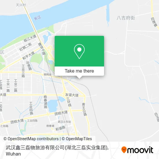 武汉鑫三磊物旅游有限公司(湖北三磊实业集团) map