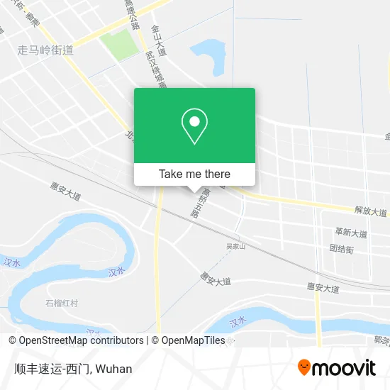 顺丰速运-西门 map