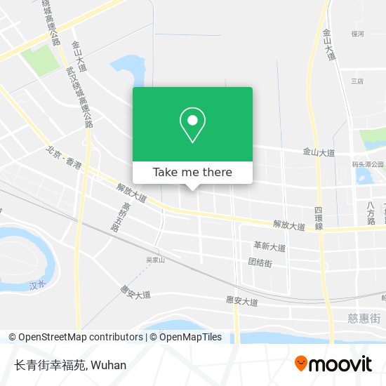 长青街幸福苑 map