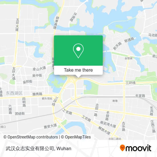 武汉众志实业有限公司 map