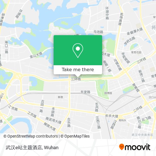 武汉e站主题酒店 map