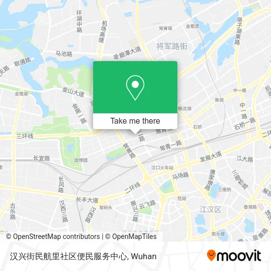 汉兴街民航里社区便民服务中心 map
