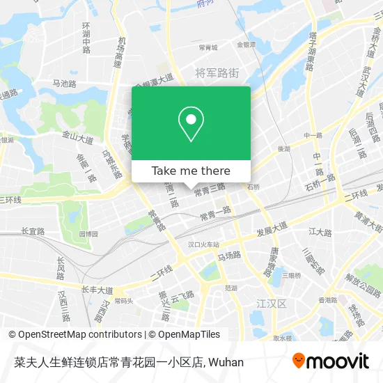 菜夫人生鲜连锁店常青花园一小区店 map