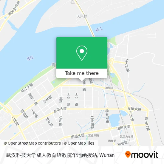 武汉科技大学成人教育继教院华地函授站 map