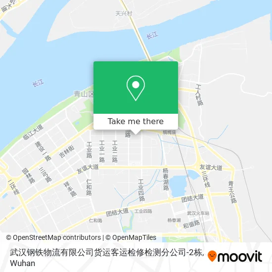 武汉钢铁物流有限公司货运客运检修检测分公司-2栋 map