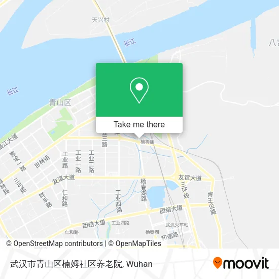 武汉市青山区楠姆社区养老院 map