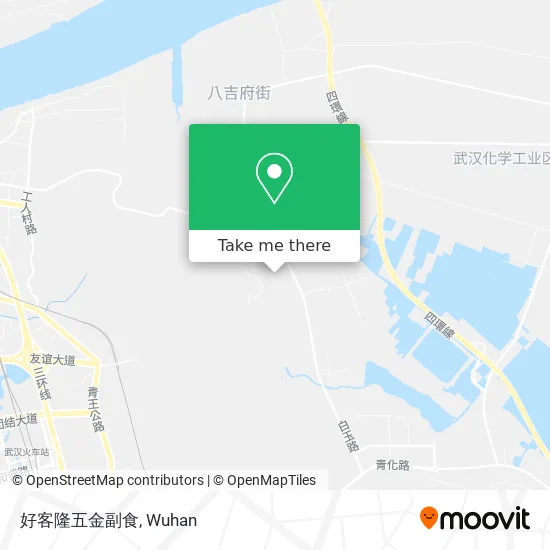 好客隆五金副食 map