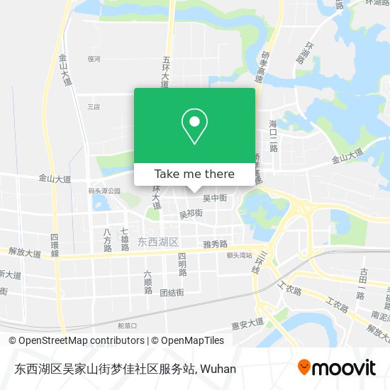 东西湖区吴家山街梦佳社区服务站 map