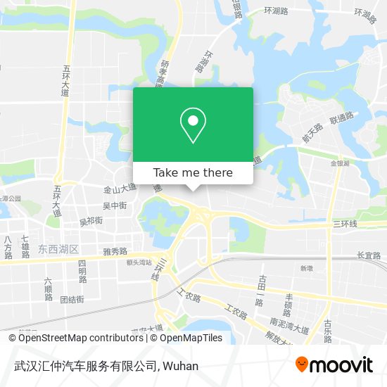 武汉汇仲汽车服务有限公司 map