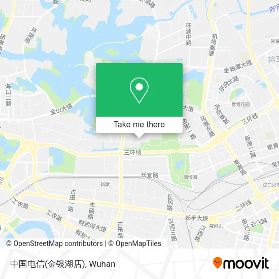 中国电信(金银湖店) map