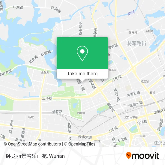 卧龙丽景湾乐山苑 map