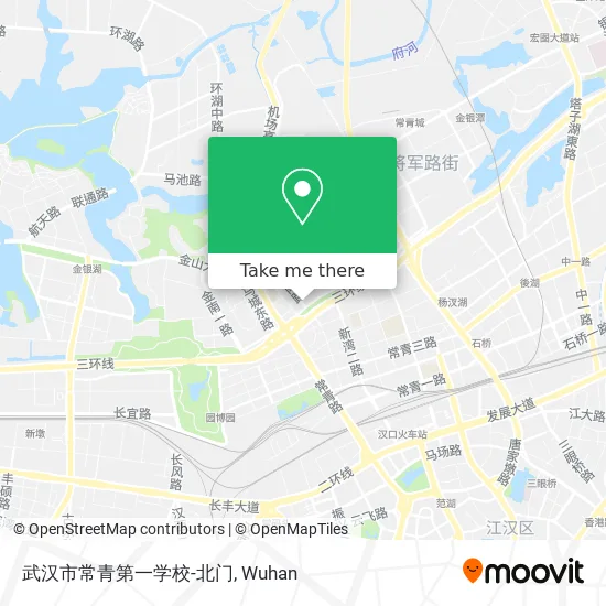 武汉市常青第一学校-北门 map