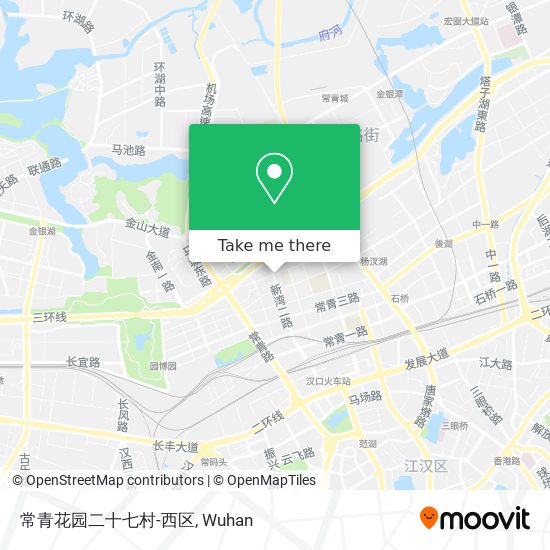 常青花园二十七村-西区 map