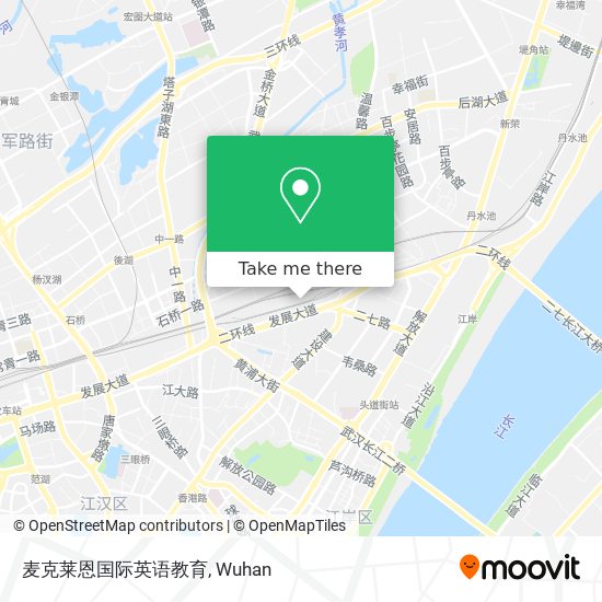 麦克莱恩国际英语教育 map