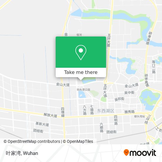 叶家湾 map