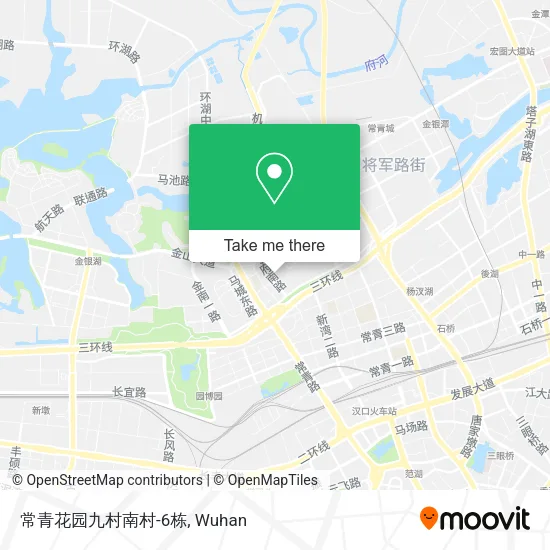 常青花园九村南村-6栋 map