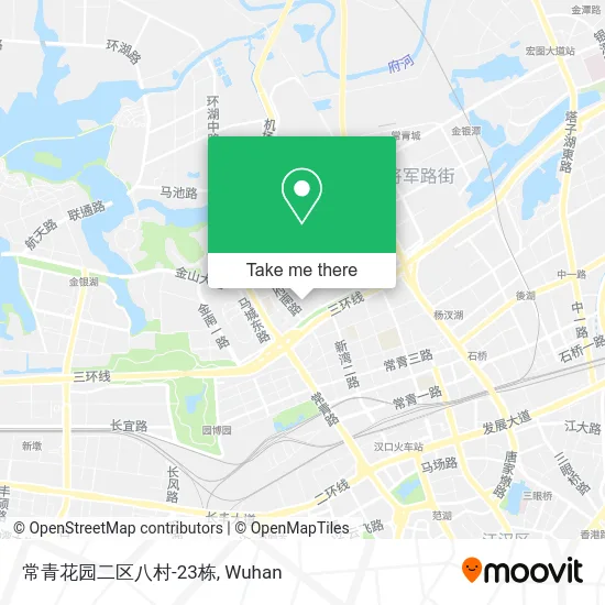 常青花园二区八村-23栋 map