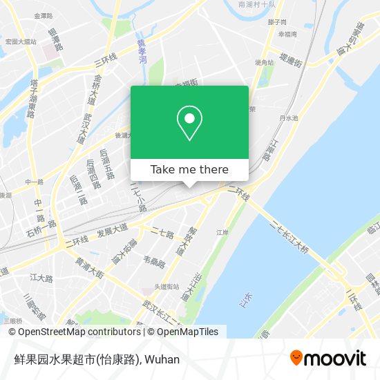 鲜果园水果超市(怡康路) map