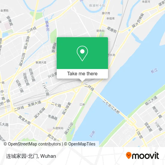 连城家园-北门 map