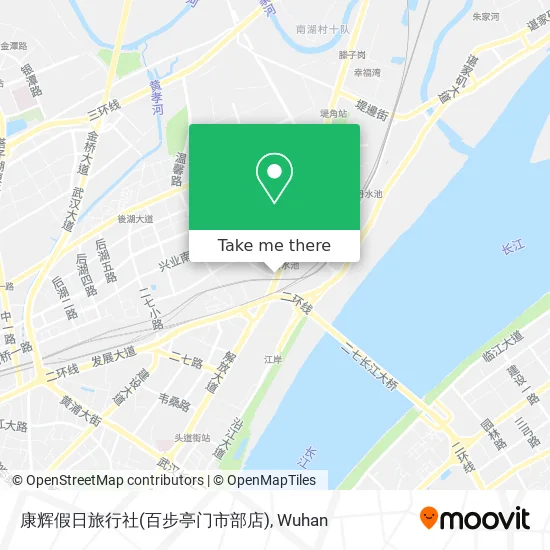 康辉假日旅行社(百步亭门市部店) map