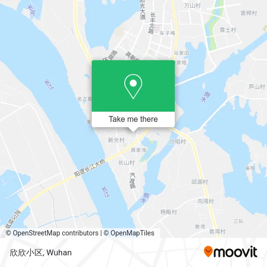 欣欣小区 map