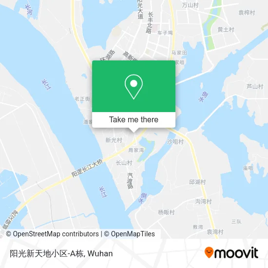 阳光新天地小区-A栋 map