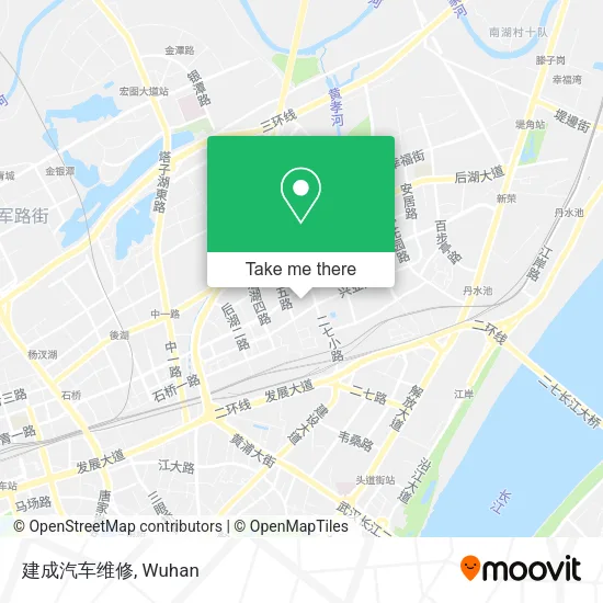 建成汽车维修 map