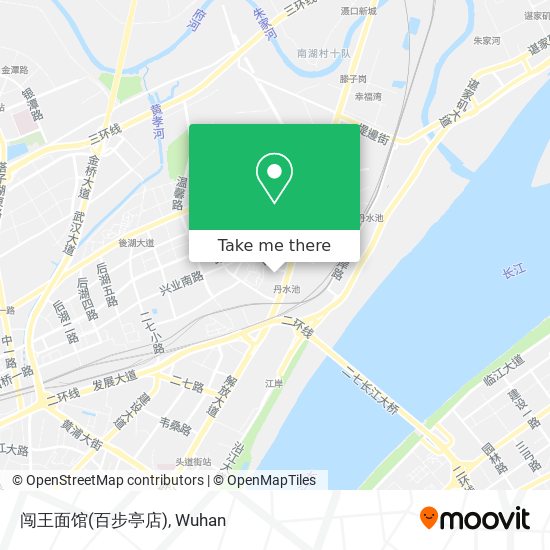 闯王面馆(百步亭店) map