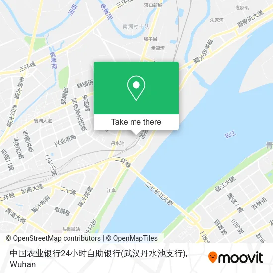 中国农业银行24小时自助银行(武汉丹水池支行) map