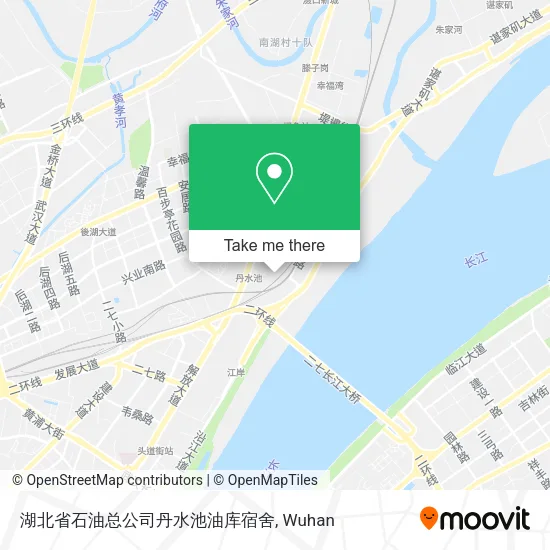湖北省石油总公司丹水池油库宿舍 map
