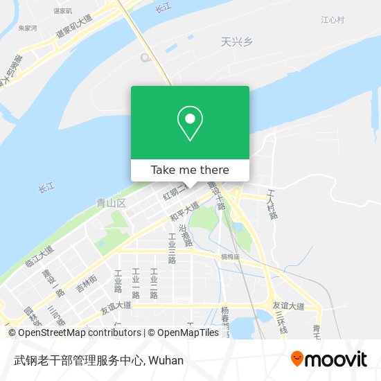 武钢老干部管理服务中心 map