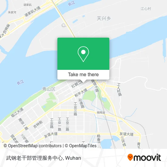 武钢老干部管理服务中心 map