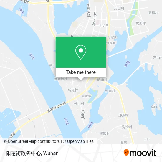 阳逻街政务中心 map