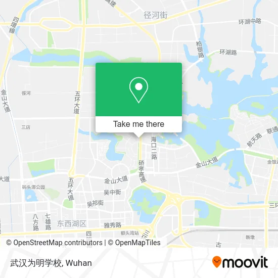 武汉为明学校 map
