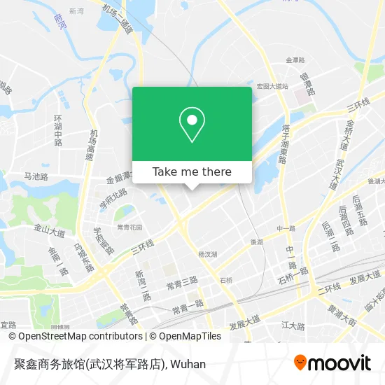 聚鑫商务旅馆(武汉将军路店) map