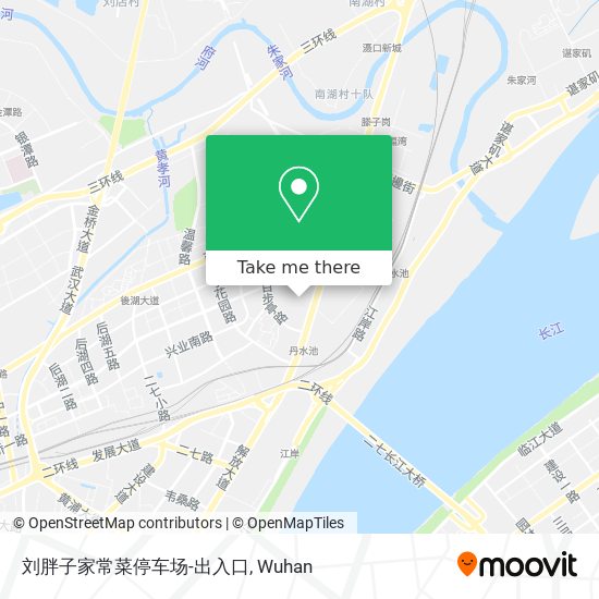 刘胖子家常菜停车场-出入口 map